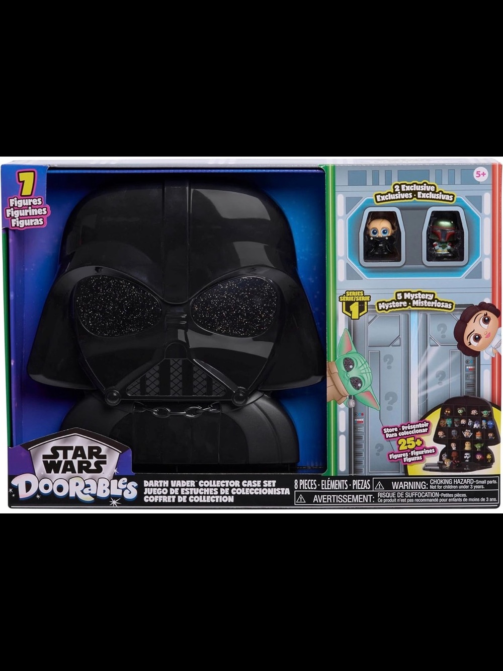 Star Wars Doorables Darth Vader Black Collector Case with Exclusive Minis
